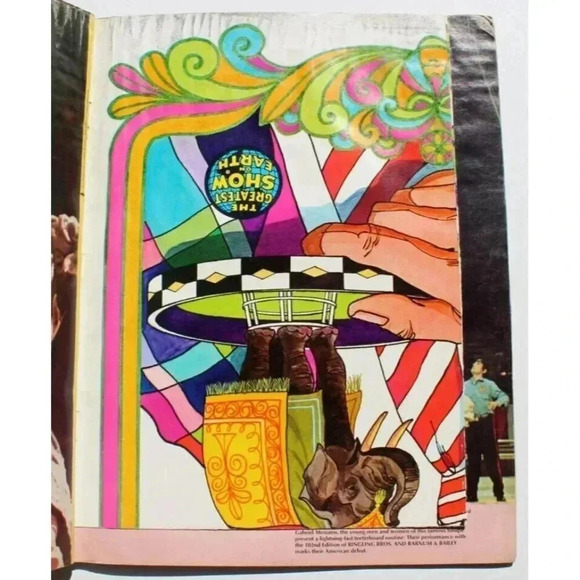 Vtg 1972 Ringling Bros and Barnum & Bailey Circus 102nd Edition Souvenir Program - Picture 2 of 4